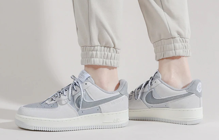 Nike Air Force 1 Low Athletic Club Grey DQ5079-001 onfoot 01