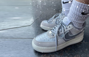 Nike Air Force 1 Low Athletic Club Grey DQ5079-001 onfoot 02