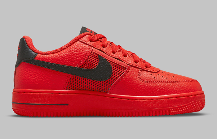 Nike Air Force 1 Low Mesh Pocket Red DH9596-600 right
