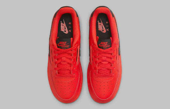 Nike Air Force 1 Low Mesh Pocket Red DH9596-600 up