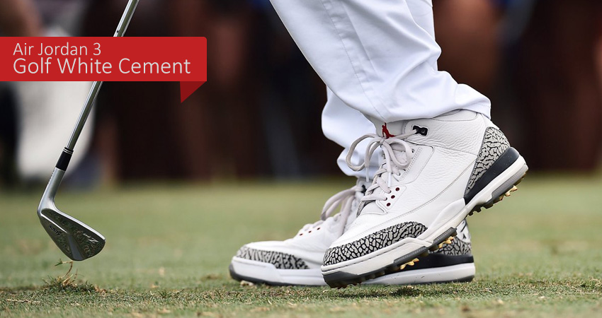 Nike Air Jordan 3 Retro Golf White Cement