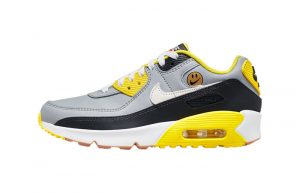 Nike Air Max 90 Grey Yellow GS DQ0570-001 freatured image