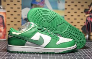 Nike Dunk Low Celtic White Green 2004 304714-132 lifestyle