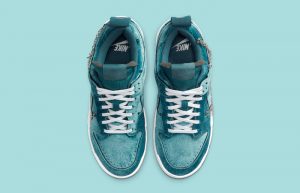 Nike Dunk Low Disrupt Blue Velvet DO5219-010 up