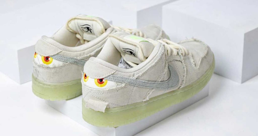 Nike Dunk Low Mummy for Halloween 2021 02