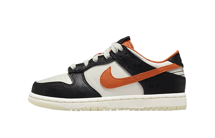 Nike Dunk Low PRM Younger Kids Sail Black DM0088-100 featured image