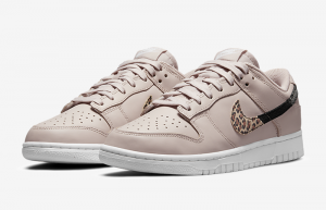 Nike Dunk Low SE Fossil Stone Womens DD7099-200 front corner