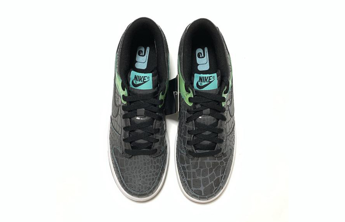 Nike Dunk Low Un-Tiffany Black Turquoise 309431-903 up