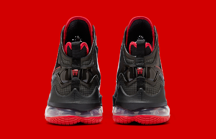 Nike LeBron 19 Black Red DC9340-001 back