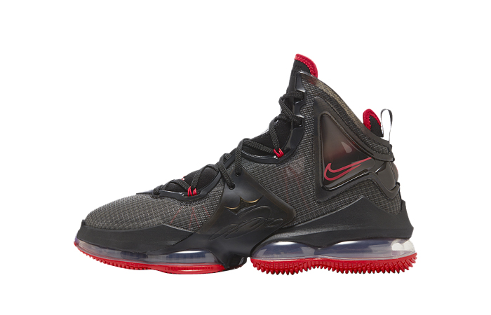 Nike LeBron 19 Black Red DC9340-001 featured image