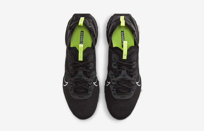 Nike React Vision Black Volt DO6393-001 up