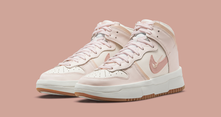 Nike Revealed Pink Oxford Dunk High Rebel - Fastsole