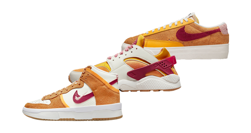 Nike Sunset Pack for 2021 Includes A Dunk, Huarache and Blazer featured image