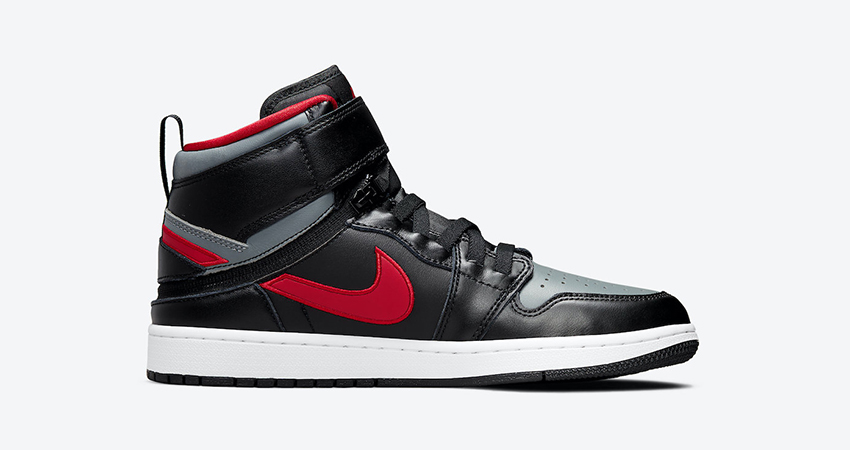Air Jordan 1 High FlyEase in Smoke Grey and Red Unveiled 01