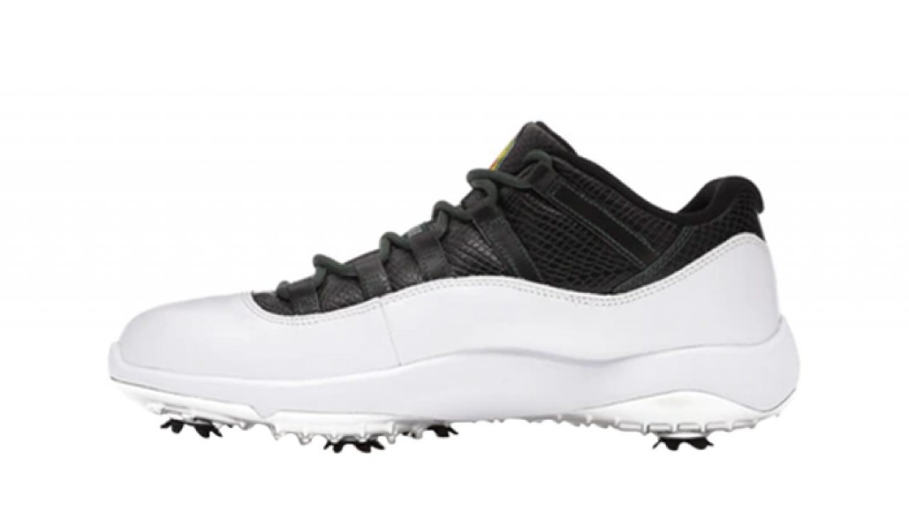 nike air jordan xi low golf white