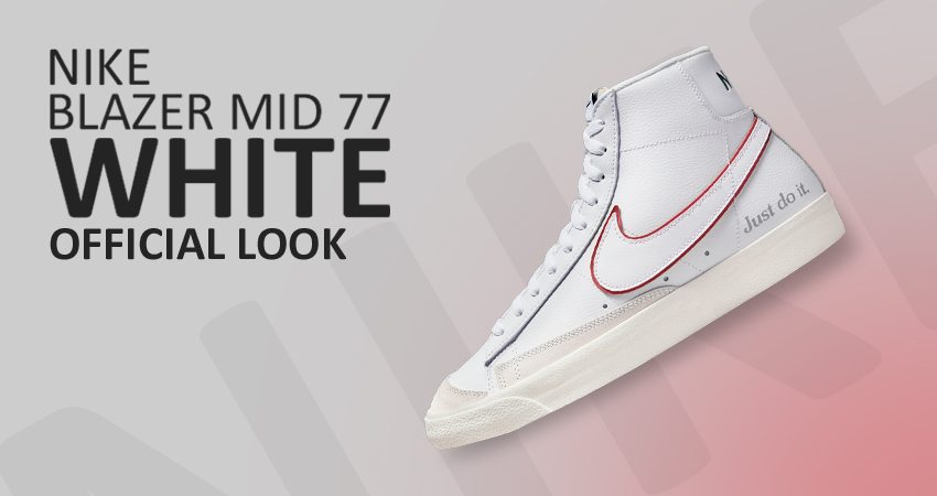Check out the Nike Blazer Mid 77 'Just Do It' White featured image
