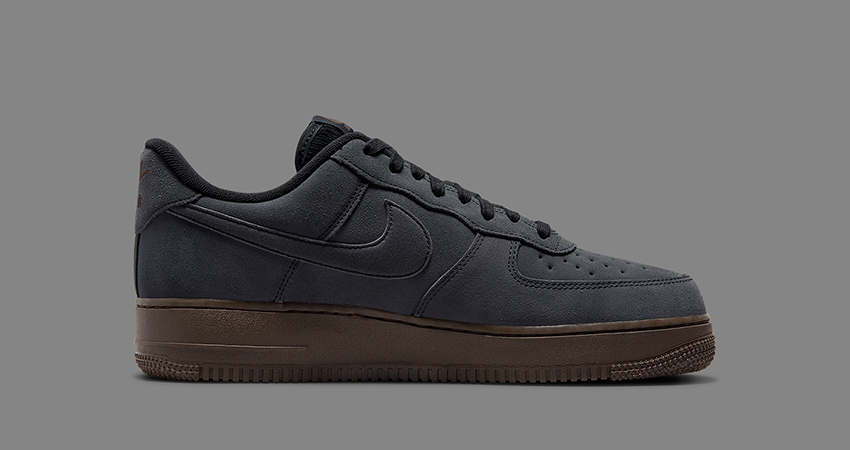 Dark Chocolate and Off Noir Dipped Nike Air Force 1 01