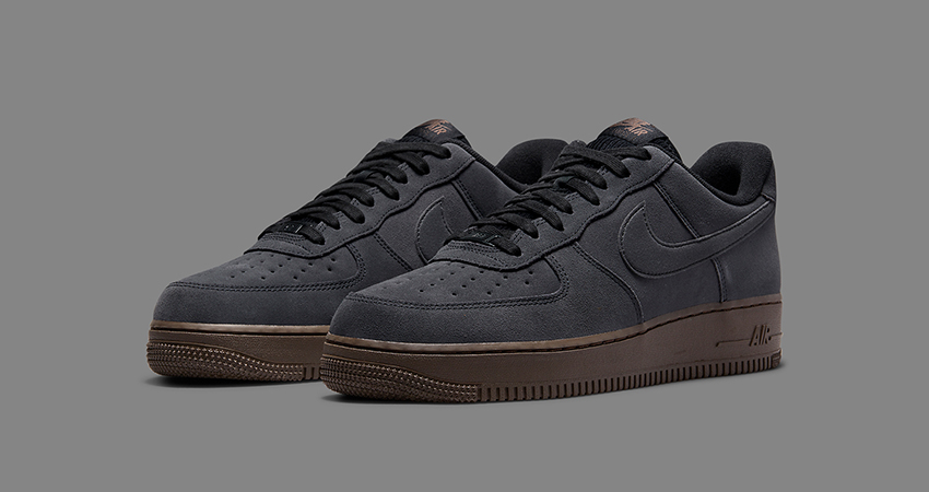 Dark Chocolate and Off Noir Dipped Nike Air Force 1 02