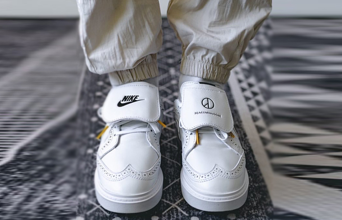 G-Dragon Nike Kwondo 1 White DH2482-100 onfoot 01