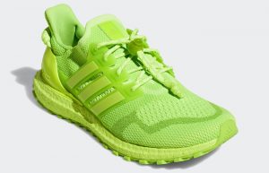 Ivy Park adidas Ultra Boost Electric Green Womens GZ2228 front corner