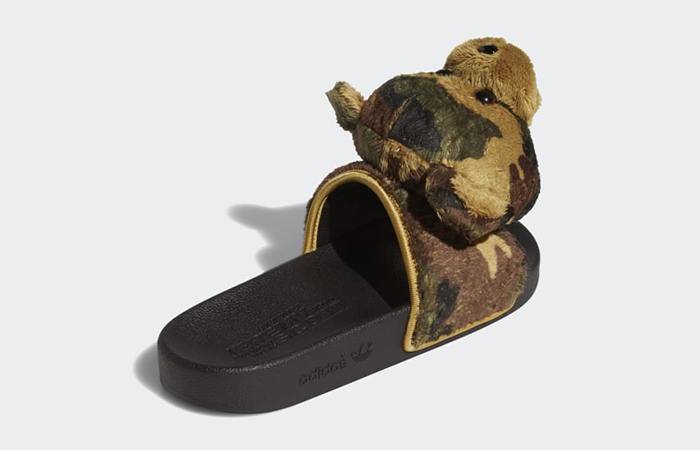 Jeremy Scott adidas Adilette Slide Core Black H02882 back corner