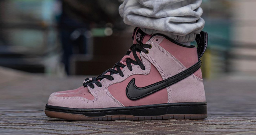 KCDC Teams Up with Nike For a Pink Dunk High 01