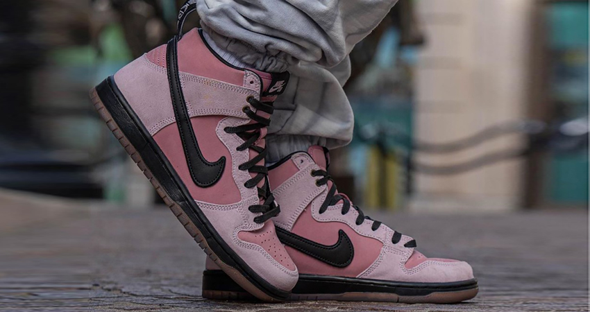 KCDC Teams Up with Nike For a Pink Dunk High 02