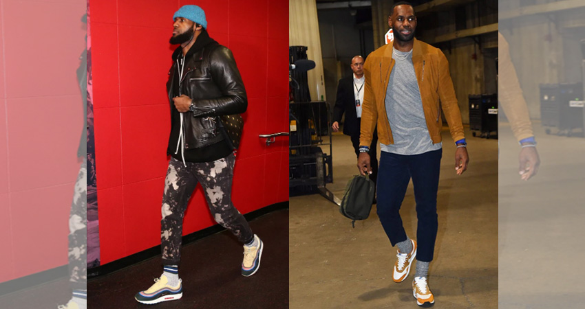 Lebron James spotted with Air Max 1