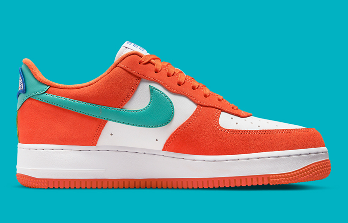 Nike Air Force 1 Low Athletic Club White Orange DH7568-800 right