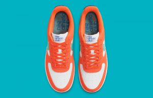 Nike Air Force 1 Low Athletic Club White Orange DH7568-800 up