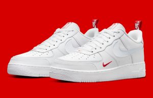 Nike Air Force 1 Low Reflective Swoosh White DO6709-100 front corner
