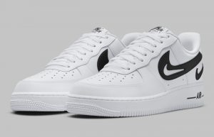 Nike Air Force 1 Low White Black DR0143-101 front corner