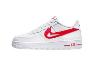 Nike Air Force 1 Low White University Red GS DR7970-100 featured image
