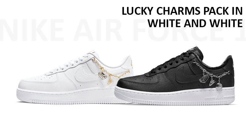 Nike Air Force 1 Lucky Charms Pack in White and White featured image