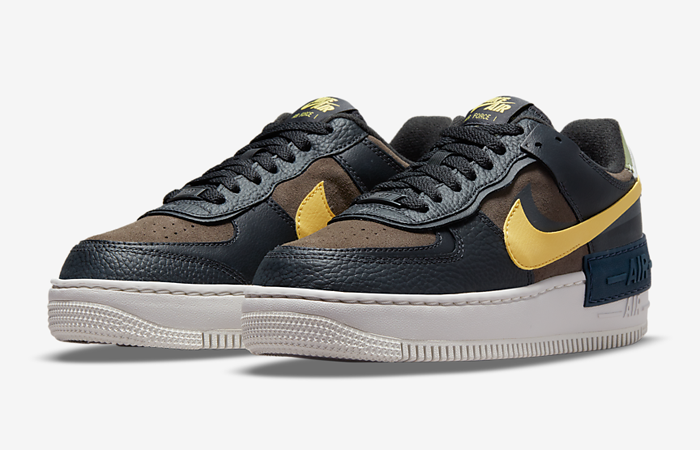 Nike Air Force 1 Shadow Off-Noir Womens DQ0881-001 front corner