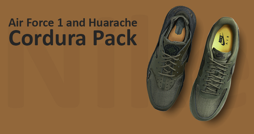 Nike Air Force 1 and Huarache Cordura Pack