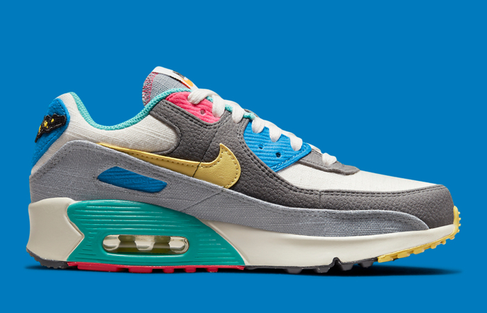 Nike Air Max 90 Butterfly Multi GS DN4415-001 right