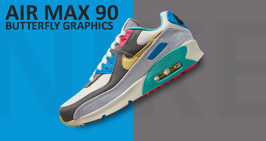 Nike Air Max 90 in Butterfly Graphics will Dazzle Your Eyes featured image