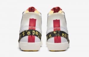 Nike Blazer Mid 77 Jumbo Floral White DQ7639-100 back