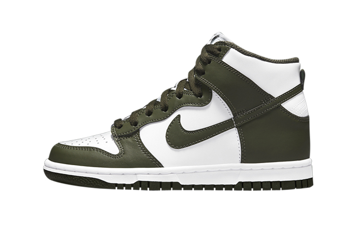Nike Dunk High GS Olive Green DB2179-105 featured image