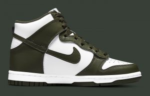 Nike Dunk High GS Olive Green DB2179-105 right