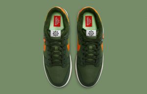 Nike Dunk Low Toasty Green GS DC9561-300 up