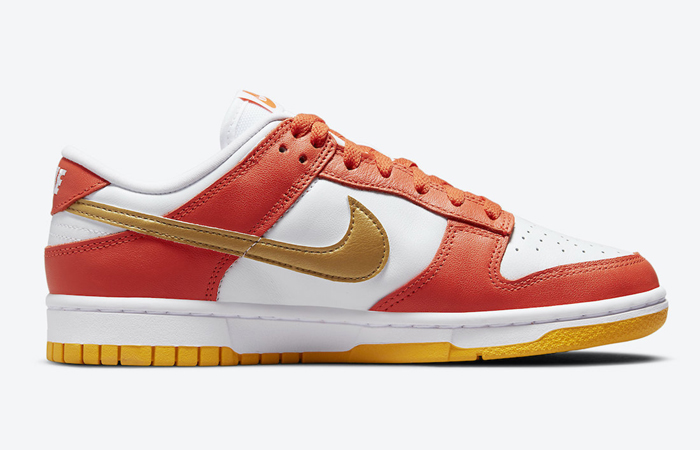 Nike Dunk Low University Gold Womens DQ4690-800 right