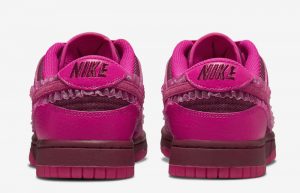 Nike Dunk Low Valentines Day Womens DQ9324-600 back