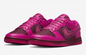 Nike Dunk Low Valentines Day Womens DQ9324-600 front corner