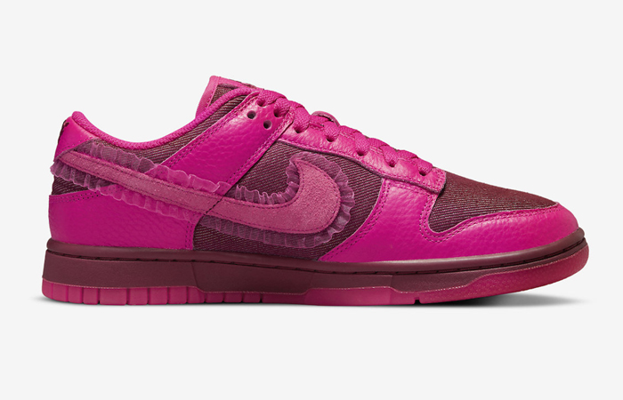 Nike Dunk Low Valentines Day Womens DQ9324-600 right