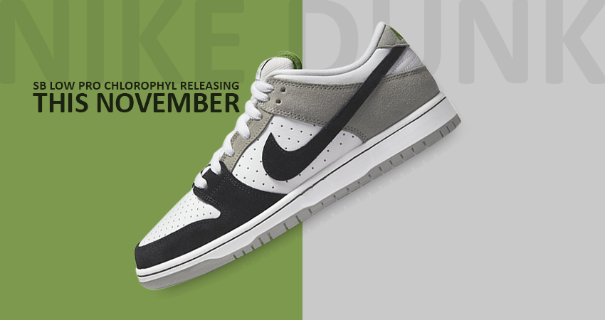 Nike Dunk SB Low Pro Chlorophyl Releasing This November front corner