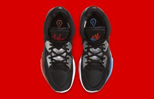 Nike Kyrie 8 Fire & Ice Black Silver DC9134-001 up
