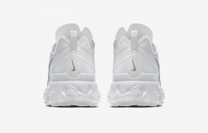 Nike React Element 55 By You White back