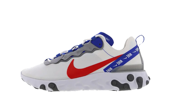 schot Afscheid Havoc Nike React Element 55 White Red Blue CD7340-100 - Where To Buy - Fastsole